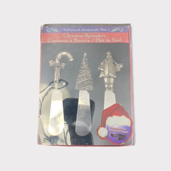 Nwt | Christmas Cheese/Sauce Spreaders - Picture 2 of 5